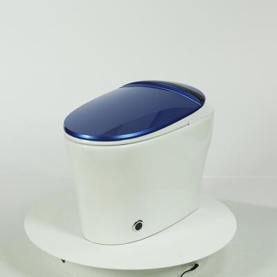 China Popular Sanitary Stream Multifunctional Automatic Remote Control Intelligent Closestool Automatic Operation Ware Royal Toilet for sale