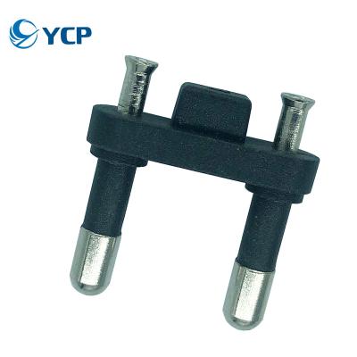 China Electric Head 19.1 Pitch New India Plug Standard Solid Suitable For Power Cord Free Samples for sale