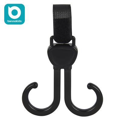 China Polyester+ABS High Quality Universal 2 Pack Stroller Hook, Error Hook, Baby Stroller Accessories for sale