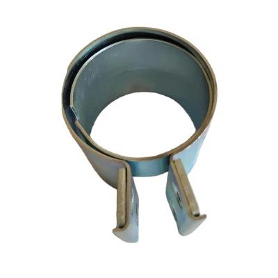 China Flat Pipe Connection China Manufacturer Pipe Clamp Fitting Aluminum Material Pipe Clamps for sale