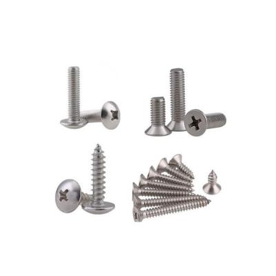 China Stainless Steel Flat Head Socket Machine Screws Pan Provide Samples for sale