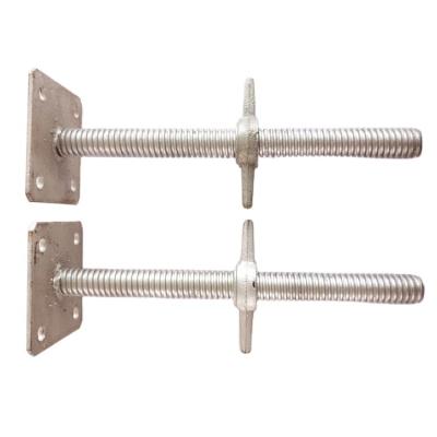 China Adjustable Building Construction Scaffold Shoring Screw Jack Base for sale