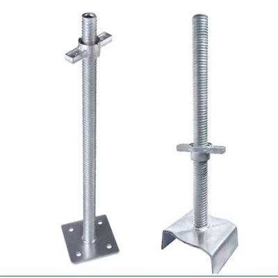 China Modern Adjustable Scaffold Construction Safety Scaffolding Base Jack Sale for sale