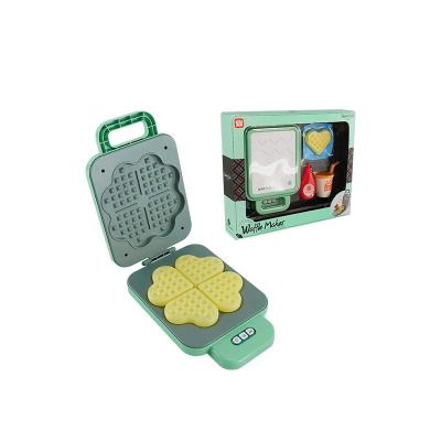 China Hohujoy Little Chef Cooking Games Pretend Home Appliances Waffle Machine Toys With Light And Sound HH0000115 for sale