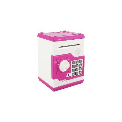 China Mini Hohujoy Classic Money Safe Boxes Mini Cash Saving Boxes ATM Toy Bank Phone Booths For Kids for sale