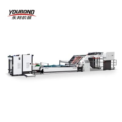 China Best Price Laminate Paper Machine Laminated Paper Corrugated Box Cardboard Corrugated Sheet Gluing Machine for sale