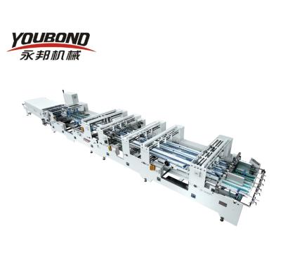 China ZH-1600BFT Printing Shops Cardboard Folding Gluing Automatic Folder Gluer Machine for sale