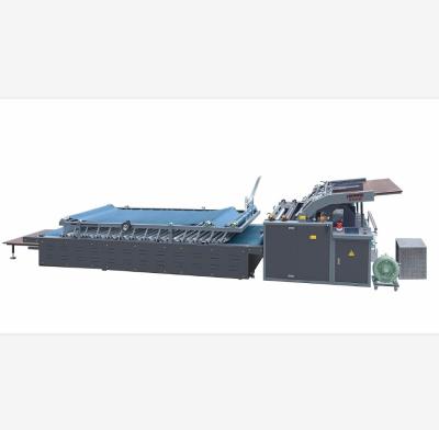 China Easy Feeding Laminating Machine Easy Feeding Flute Semi Automatic Laminator Laminating Machine For Corrugated Paper for sale