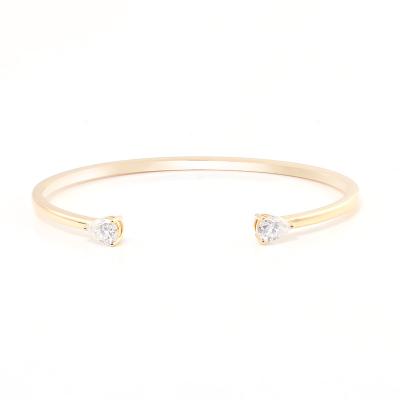 China CLASSIC Provence Moissanite Bracelet D Color Pear Cut Diamond 10k 14k 18K Yellow Gold For Women Best Gift for sale