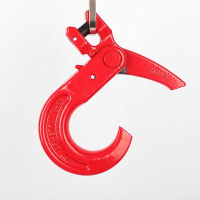 China G80 Heavy Industry European Type Clevis Self Locking Hook for sale