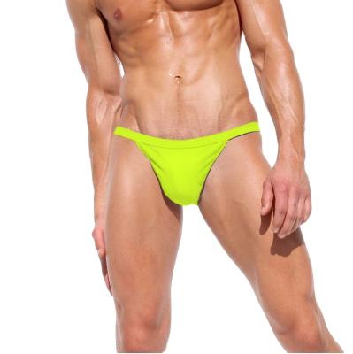 China High quality hot sale men's nylon underwear beach spandex nylon breathable briefs men's sexy plus size swimming trunks for sale