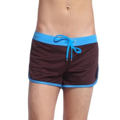 China Anti-static men printed elastic boxer shorts twill pants underwear elastic boxer shorts for sale