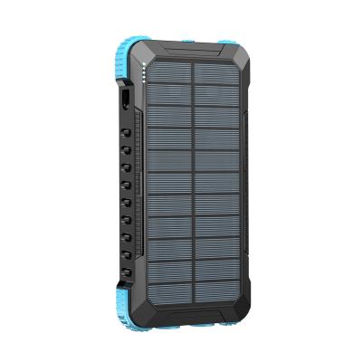 China Easy Fast Charging Carry Hot Selling Tender 2023 Led Lights Outdoor 22.5w Solar Power Fast Charging Portable Wireless Magnetic Bank 20000mah 30000mah for sale