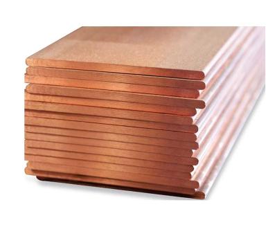 China Air Condition or Refrigerator Popular Design Plate Red Brass Sheet Price Pure Copper C10100 for sale