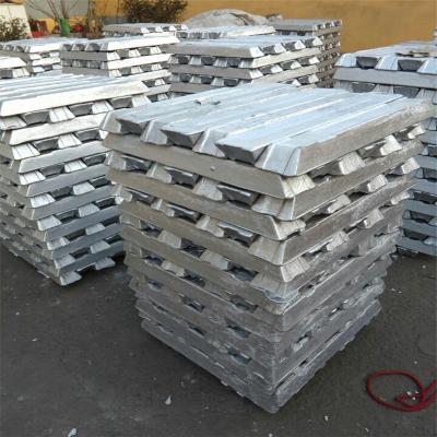 China Aluminium Profile Cheap Price 99.9 Pure Ingot A7 Aluminum Ingots 99.9% With High Quality for sale