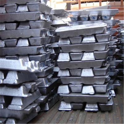 China 6063 Aluminum Alloy Ingot Pure 99.9% Aluminum Alloy Ingots Price Per Ton Aluminum Ingot 99.7 for sale