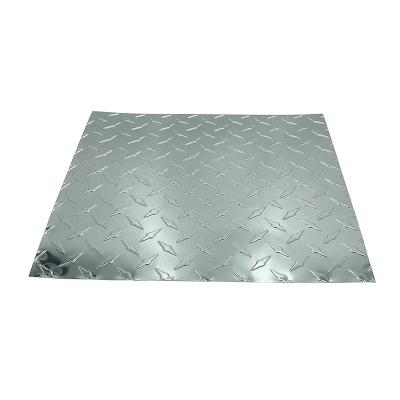 China Aluminum products 2mm 3mm 4mm 6mm Zinc Diamond Tread Plate Galvanized Embossed Aluminum Sheet for sale