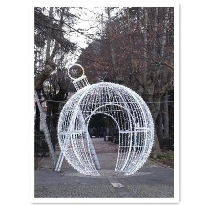 China Strong party atmosphere made in china led rope light outdoor led ball pattern light led ball arch pattern light for sale