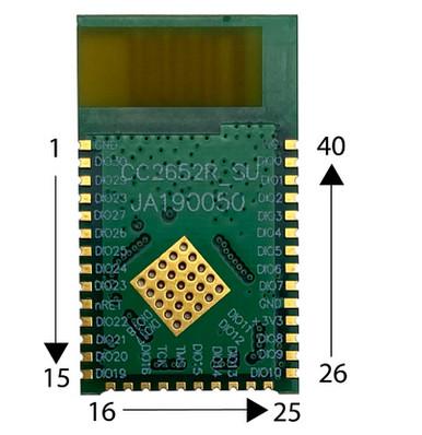 China Cc2652 Multi Protocol Module For Smart Grid And Automatic Meter Reading for sale