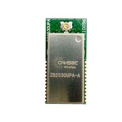 China Cansec Ti CC2530 ZigBee Module 150mA IoT RF Remote Module for sale