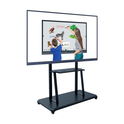 China Interactive Monitor Touch Screen Whiteboard Touch Panel All In One Monitor Interactive Smart White Panel 55inches for sale