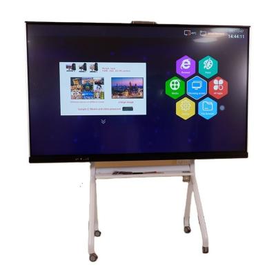 China 86inch 20 points Touch Screen TV Smart Interactive Flat Panel Whiteboard Monitor 65inches Interactive Flat Panel Digital Display for sale