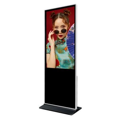 China Indoor Restaurant Advertise Screen Display Player 55 Inch Indoor Interactive Advertising Board TV Digital Signage for sale