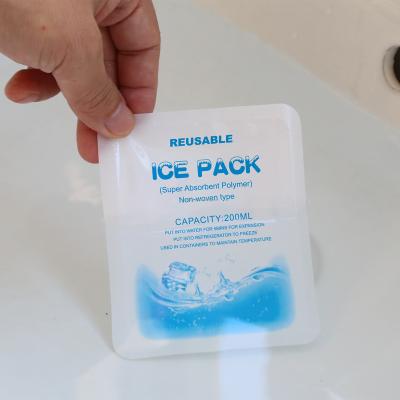 China Low Freight gel ice pack 200ml 400ml 600ml 1000ml for cold chain transportation storage delivery for sale