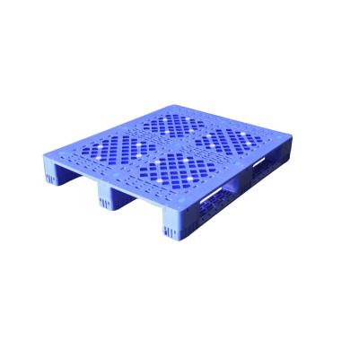 China Durable durable stackable warehouse heavy duty plastic pallet for rack and cold storage with stainless steel tubes for sale