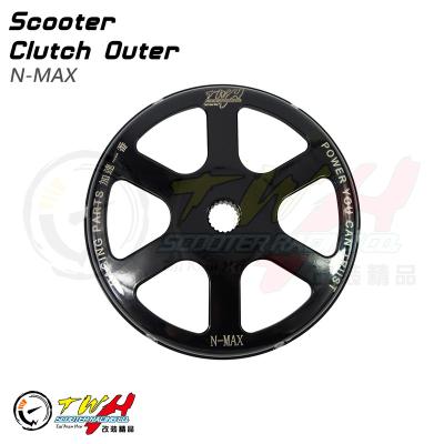 China TWH NMAX155 Motorcycle Scooter Racing Clutch Cover For YAMAHA design+Internal Sandblast Light Processing for sale