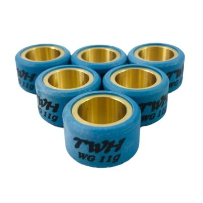 China Copper With A+ Taiwan Motorcycle 20x12mm A+ Weight Wear Resistant Plastic Rollers For Cygnus125 BWS125 5TY for sale