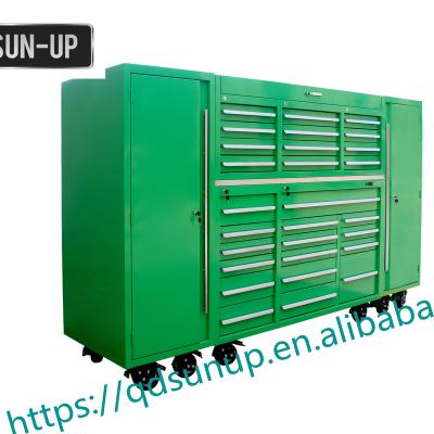 China Durable Workshop Tool Cabinet Work Bench With Tool Chest Tool Box For Sale for sale