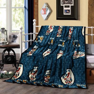 China Factory Price Anti-pilling Lattice Micro Plush Throw Flannel Cheap Fleece And Mink Blanket for sale