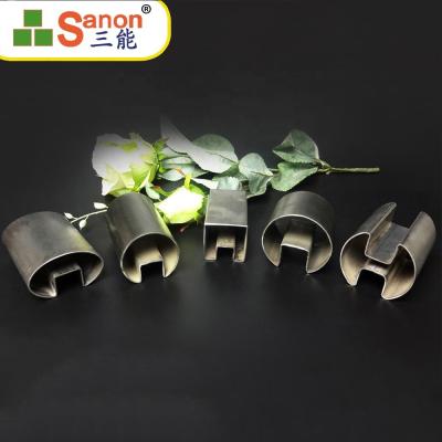 China Decorative Fence Welded Stainless Steel U Channel Tube With Channel for sale