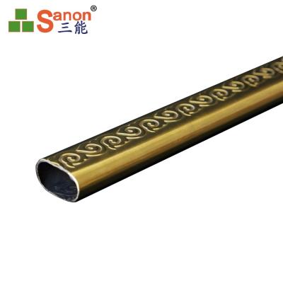 China Inside Sanon Customized Various Shaped Round / Rectangle / Oval 316 AISI Stainless Steel Colors Pipe for sale