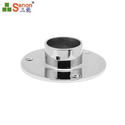 China OEM High Standard Beautiful Materials Stainless Steel Handrail Anchor Floor Clamp Premium Standard for sale