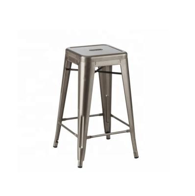 China Vintage metal counter tolixS industrial metal bar chair modern indoor outdoor stackable bar stools stools for sale