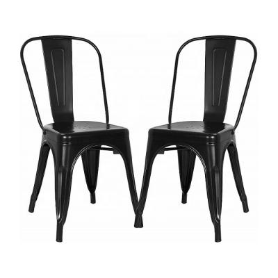 China Tolixs Stackable Metal Industrial Chairs And Tolixs Bar Stools Vintage Design Iron Side Chairs for sale