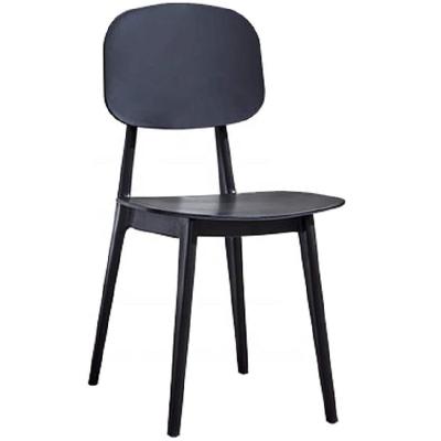 China Slipcovered Modern New Popular Design PP Plastic Dining Chairs for sale