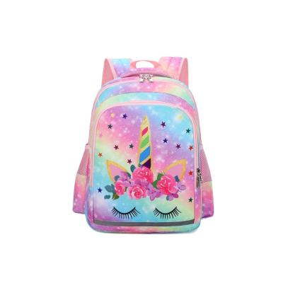 China Factory Directly Cute Raincoat Children Backpack High Quality Waterproof Children Unicorn School Bags for sale