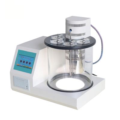 China HFND-8200E Petroleum Products Oil Kinematic Viscometer Viscosity Tester HFND-8200E for sale