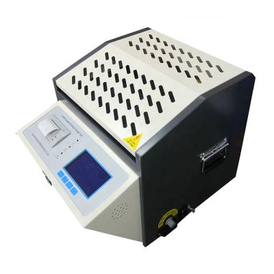 China Factory Direct Selling Insulating Oil Bdv Tester Insulating Oil Dielectric Strength Tester HFJD-8101C for sale