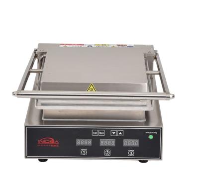 China Commercial Kitchen EquipmentPressure Plate Oven Grill Sandwich Machine Plate Grill Mini for sale