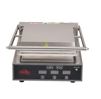 China Commercial Oven Sandwich Machine Electric Pressure Plate Griddle Pan for sale