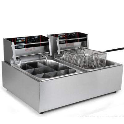 China High Efficiency Popular Electric Stainless Luxury Catering Electric Fryer for sale