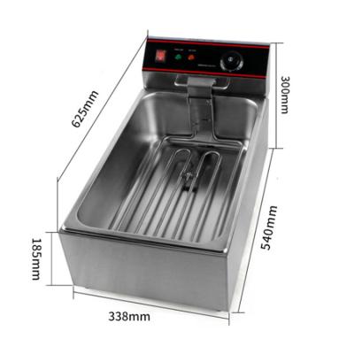 China Widely Used Commercial Electric Electric Air Fryers Deep Oven Deep Fryer Machine for sale