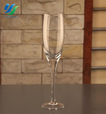 China Transparent Champagne Cup Luxury Champagne Cups Bottle Cup Acrylic Champagne Glass for sale