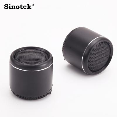 China 2021 Design 2021 Private Promotional Gift Phone Small Mini Patent Function Sound Area 5W Round Loudspeaker for sale