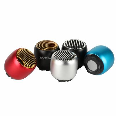 China Phone function ready to ship the shake to skip songs speaker 5W wireless speaker mini factory aluminum cheap price the mini for sale