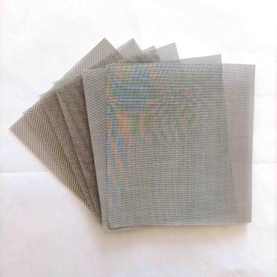 China Plain Weave 304 316 14 24 25 30 60 70 80 100 200 300 400 500 600 Micro Stainless Steel Wire Mesh Filter for sale